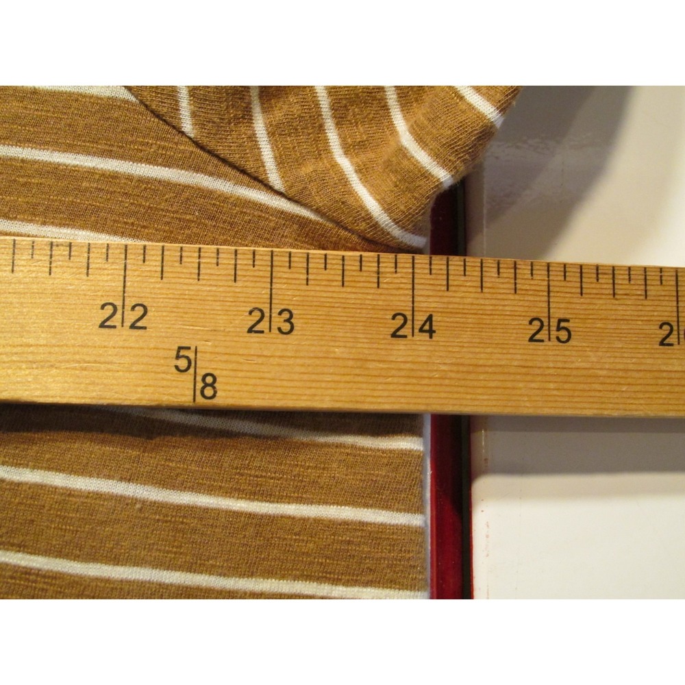 J. Jill Tunic Knit Sweater Women XL Tall Beige Stripes Tencel Modal Lagenlook - Picture 13 of 16